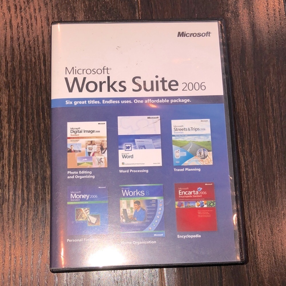 Microsoft works office suite 2006